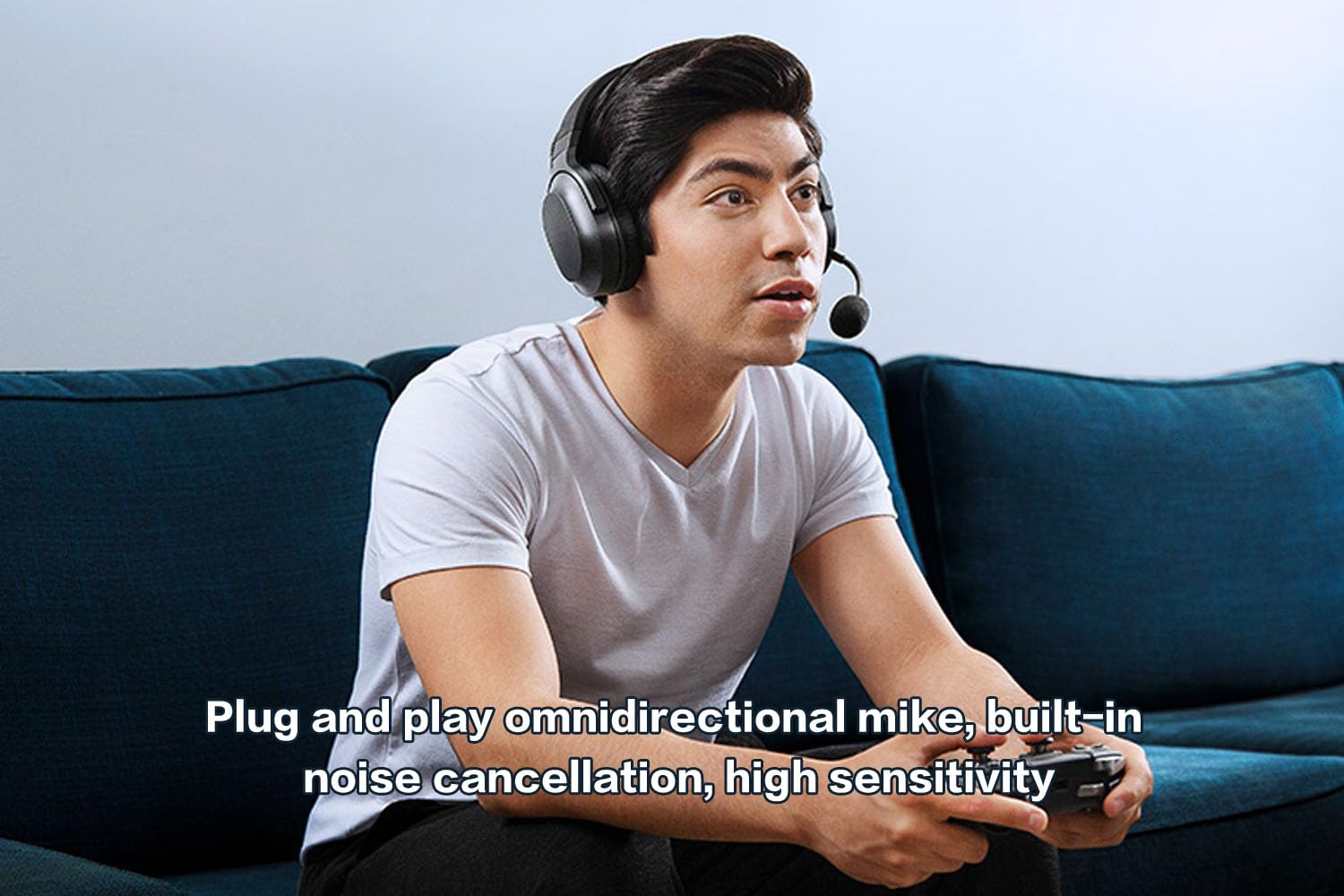 Razer Barracuda X Replacement Gaming Microphone for PS4 PS5 Xbox One PC - Detachable 3.5mm Boom Mic for Clear Voice Chat - Perfect for Online Gaming, Streaming & Conference Calls