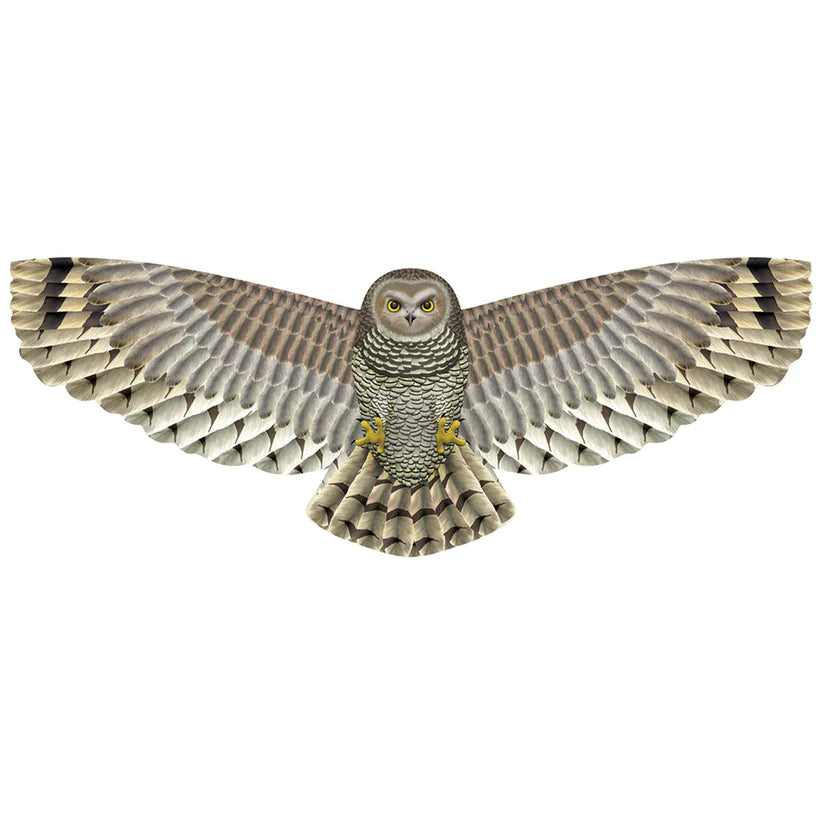 67 Inch Supersized Owl Kite - Giant Bird of Prey Kite for Outdoor Activities, Beach Flying & Family Fun