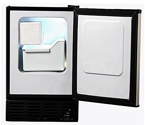 Whynter UIM-155 Stainless Steel Built-In Ice Maker with 20,000 Gallon Capacity Inline Water Filter - Compatible with Refrigerators, Ice Makers & Under Sink Applications - Perfect for Home, Office & Commercial Use