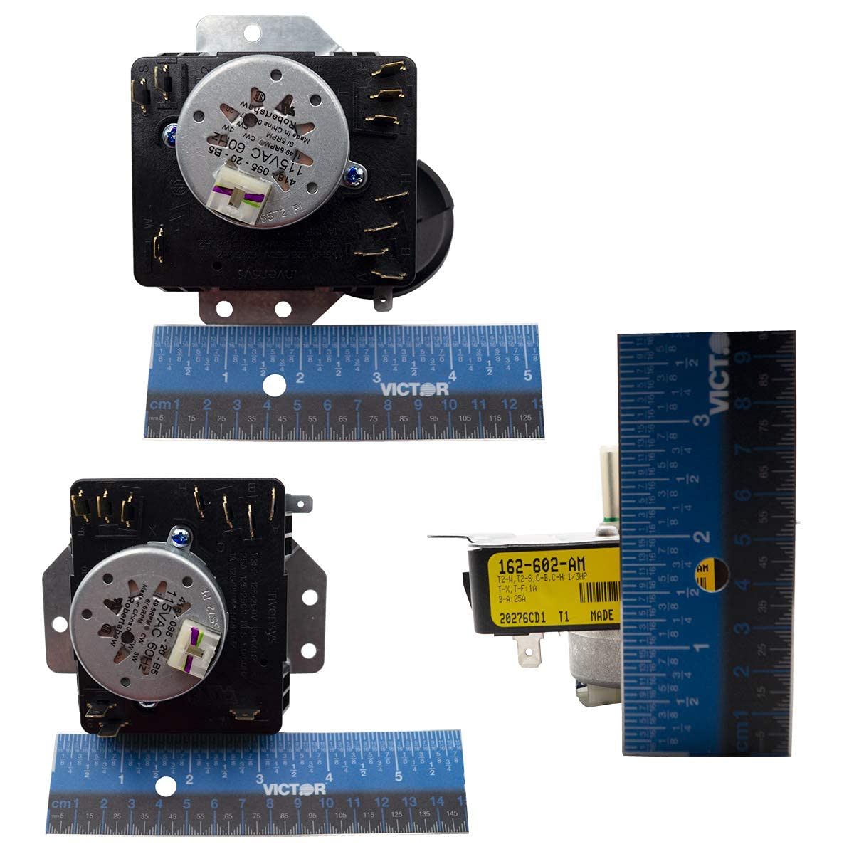 W10185992 Dryer Timer Replacement 115VAC 60Hz - Compatible with [Brand/Model] - Perfect for Laundry Room Repairs & Appliance Maintenance