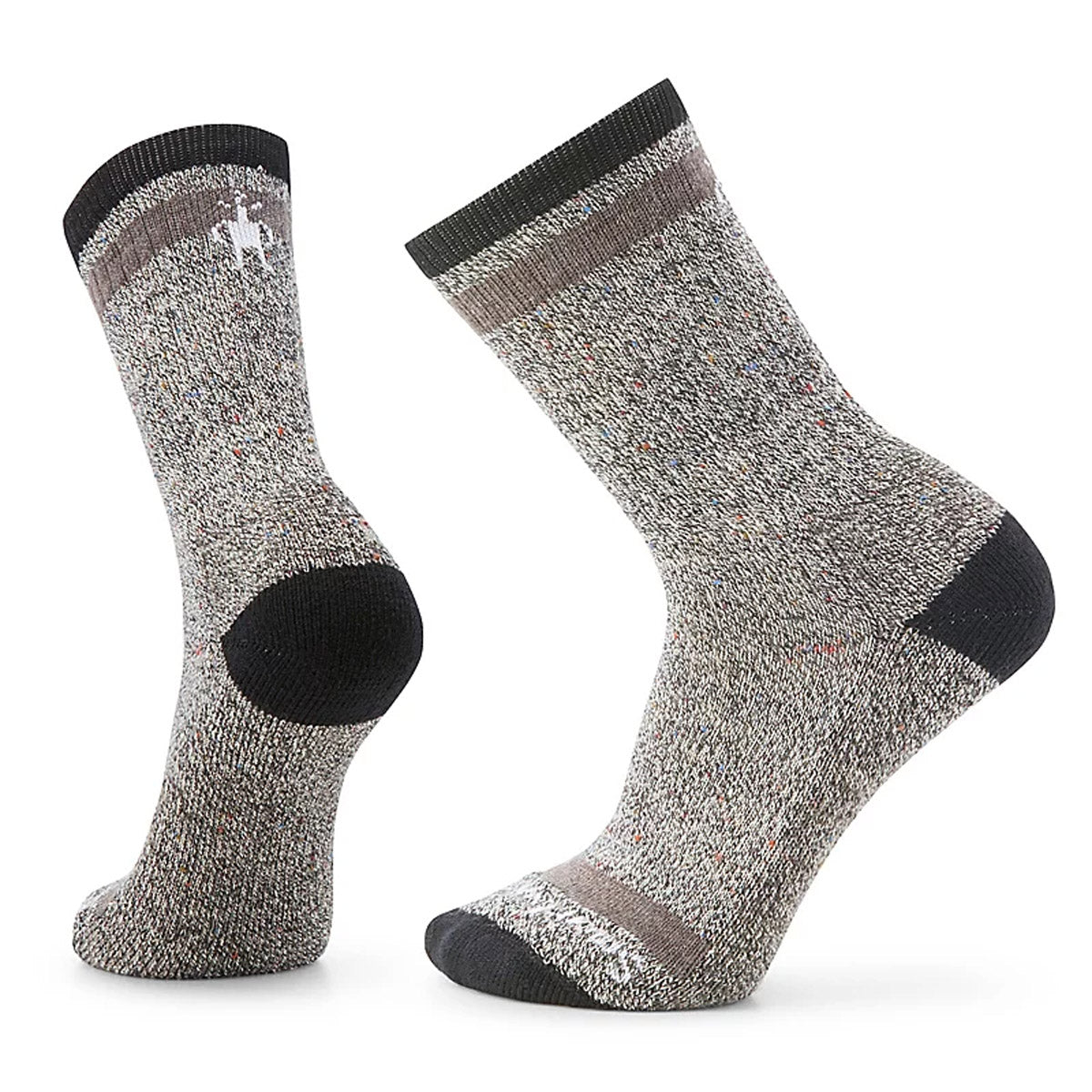 Black/Taupe Heather