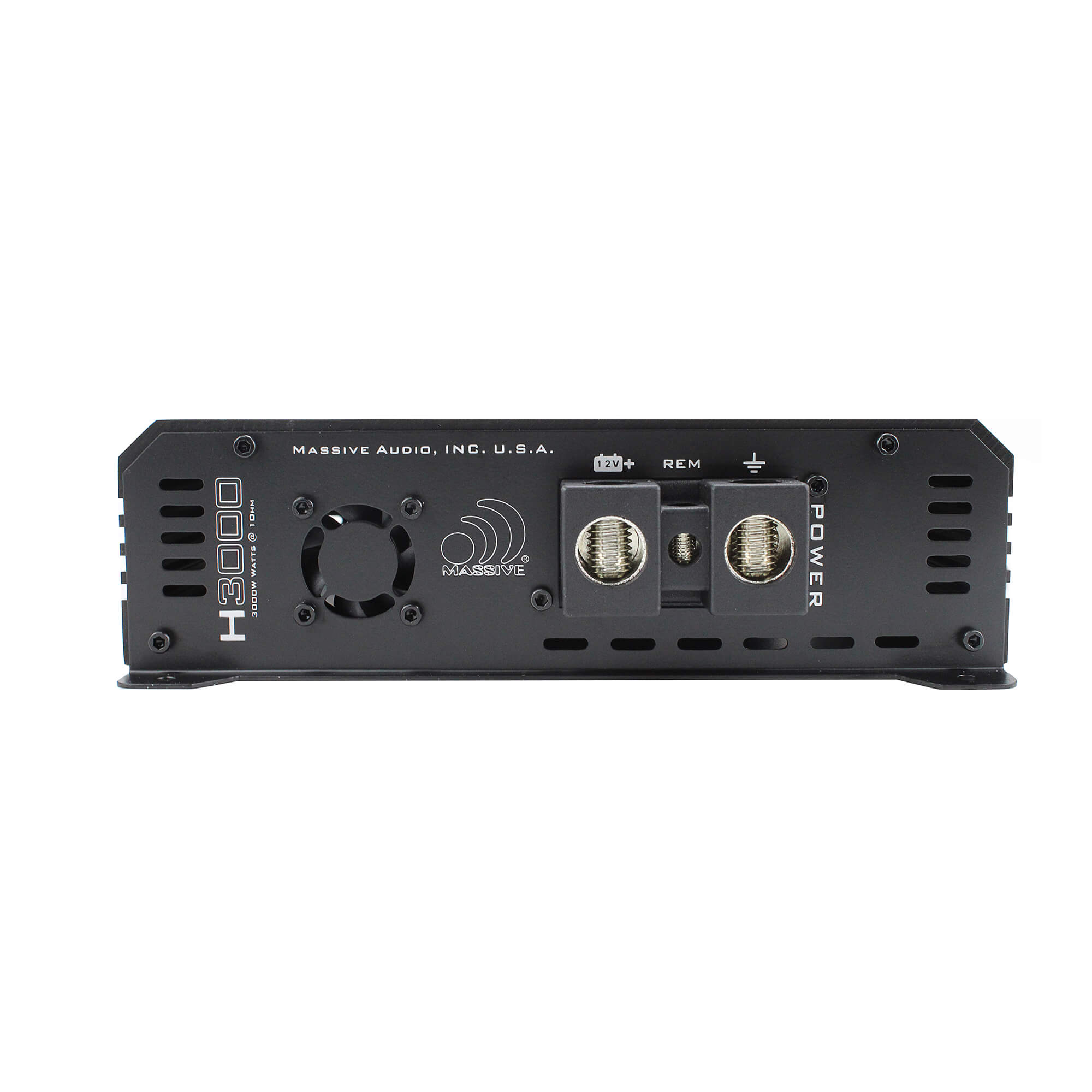 H3000 3000W RMS Mono Block Amplifier 1 Ohm - Hippo Series Car Audio Amp with Bass Remote | Perfect for Subwoofers & Car Audio Systems