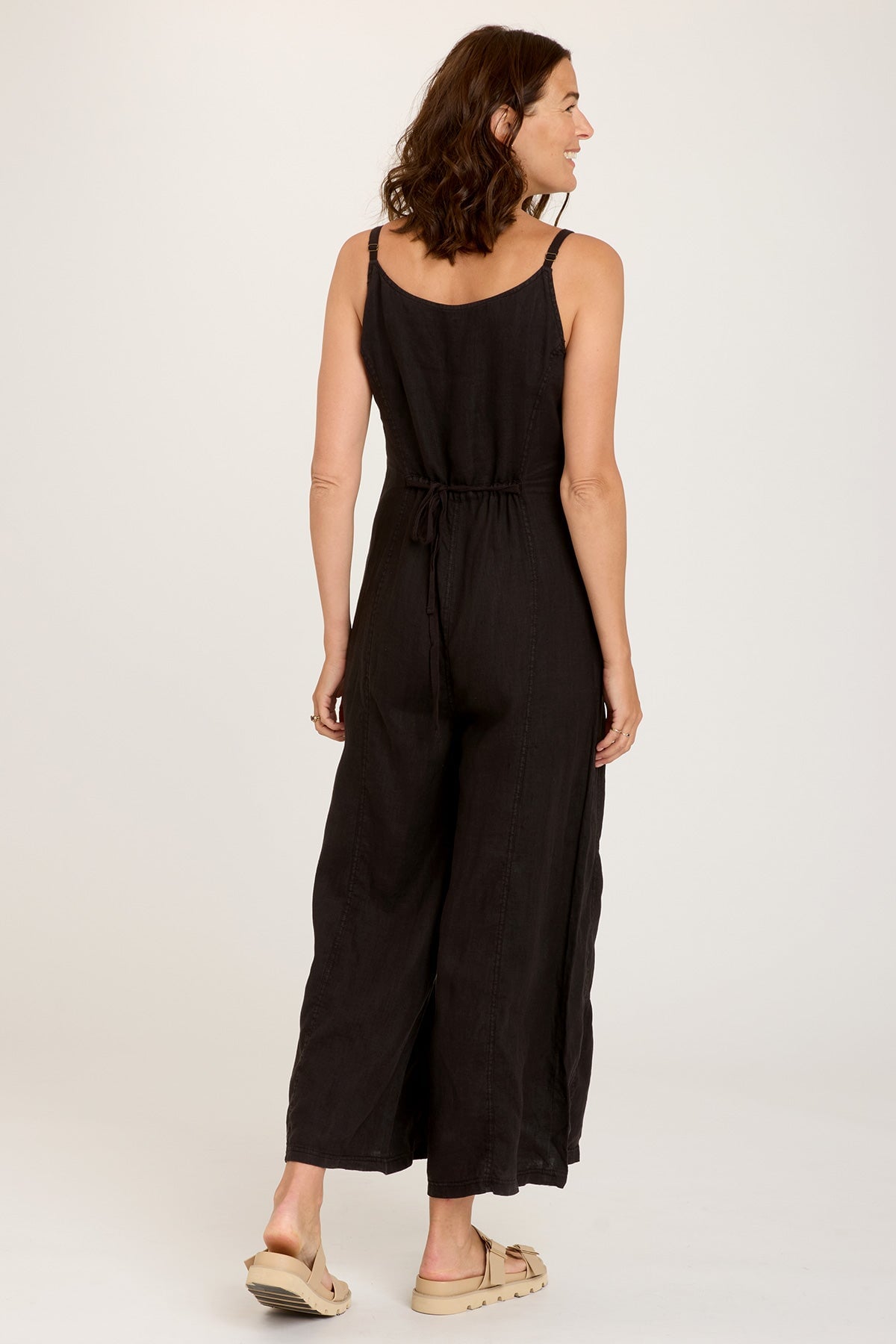 Stylish Macauley Crop Jumpsuit for Women - Trendy Summer Romper with Pockets | Perfect for Beach, Vacation & Casual Outings