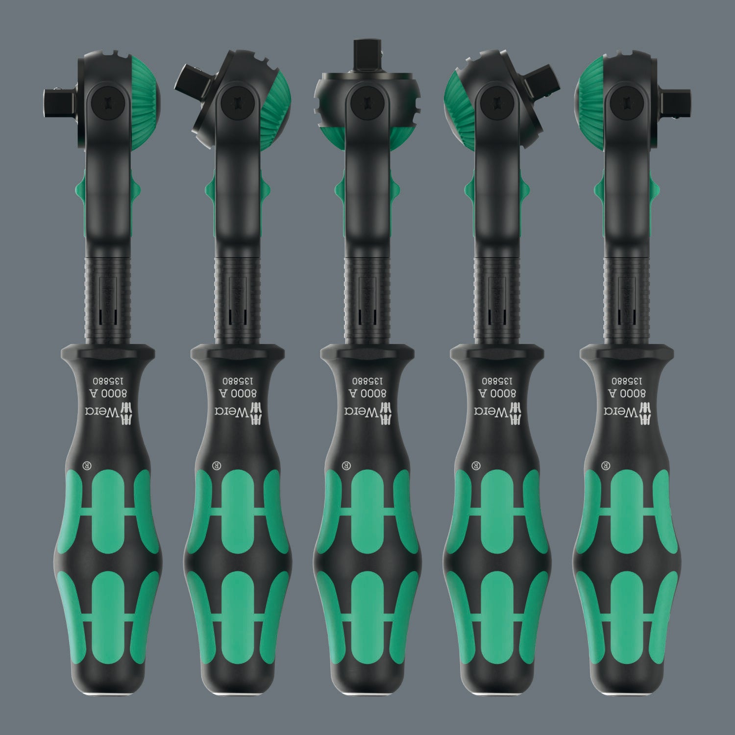 Wera 8000 A Black Edition Zyklop Speed Ratchet 1/4