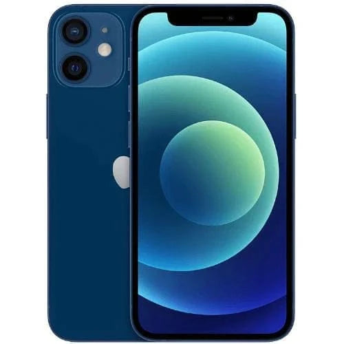 Refurbished Apple iPhone 12 256GB 5G Unlocked Smartphone - Blue (Excellent Condition) for Work, Travel & Everyday Use