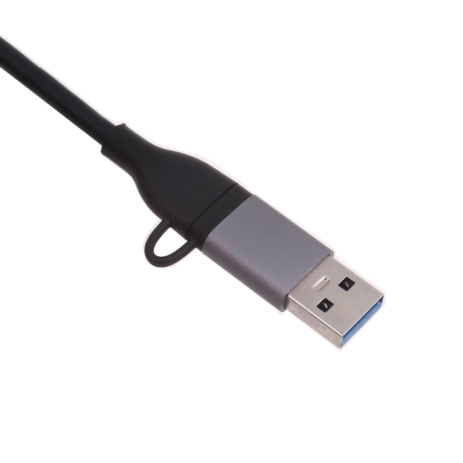 6-in-1 USB C Hub with 4K HDMI, USB 3.0 Ports, SD/TF Card Reader - USB C Docking Station for MacBook Pro/Air, Dell XPS, iPad Pro - Perfect for Office Work, Video Conferencing & Data Transfer