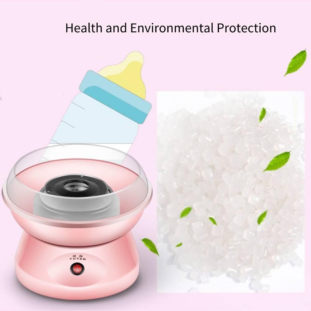 Cotton Candy Machine for Kids - Mini Candy Floss Maker for Birthday Parties, Family Gatherings & Christmas Gifts | DIY Homemade Cotton Candy at Home | Perfect for Events, Carnivals & Sweet Treats
