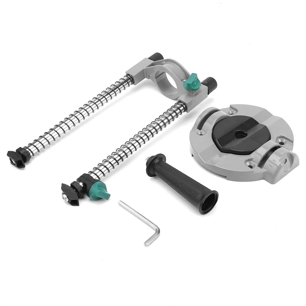 FTVOGUE Adjustable Angle Drill Stand Holder - Electric Drill Guide & Positioning Bracket for Precision Drilling | Perfect for Woodworking, Metalworking & DIY Projects | Power Tool Accessories