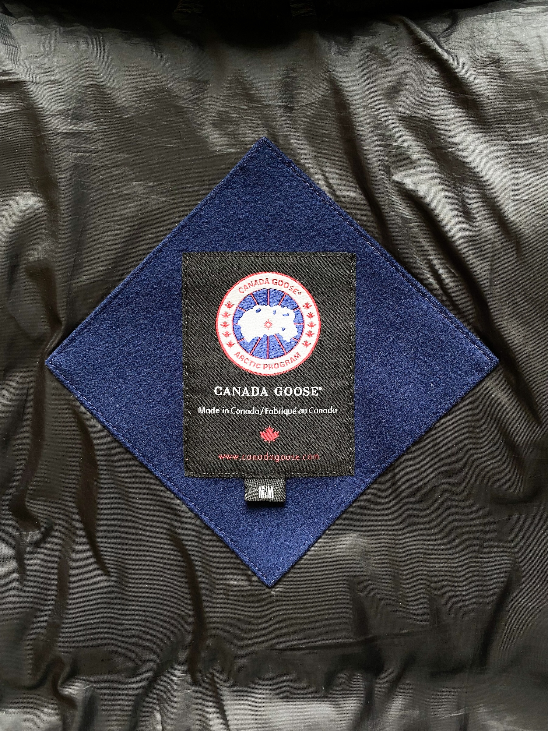 Canada Goose Loro Piana Navy Chatham Men's Winter Jacket - Waterproof & Windproof Parka for Cold Weather, Outdoor Activities & Urban Style