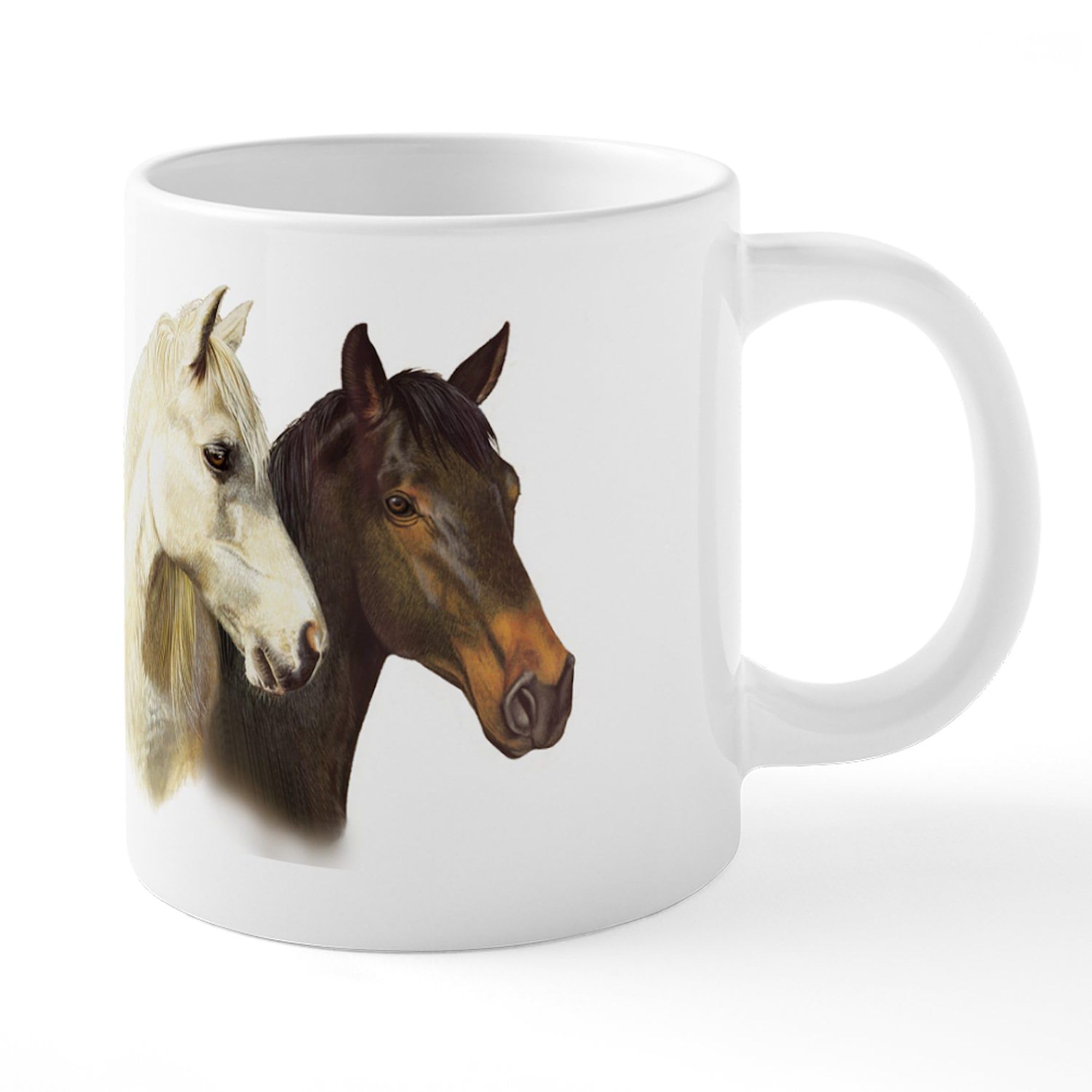Premium 20 oz Ceramic Horse Coffee Mug - Large Capacity Mega Mug for Hot & Cold Drinks - Perfect for Home, Office, or Gifts for Horse Lovers