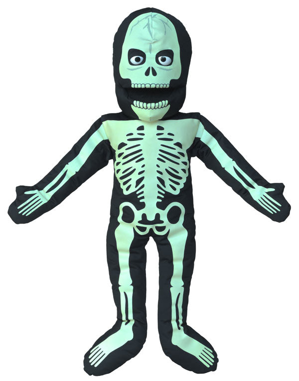Glow in the Dark Skeleton Hand Puppet - 25 Inches (64cm) Halloween Decoration & Scary Storytelling Prop for Kids & Adults - Perfect for Halloween Parties, Classroom Activities & Spooky Fun