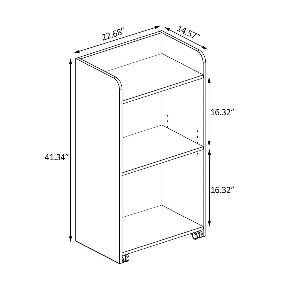 Portable Adjustable Podium Stand with Wheels - Mobile Lectern for Church, Conference, Auditorium & Classroom - Black Hostess Stand for Events & Presentations