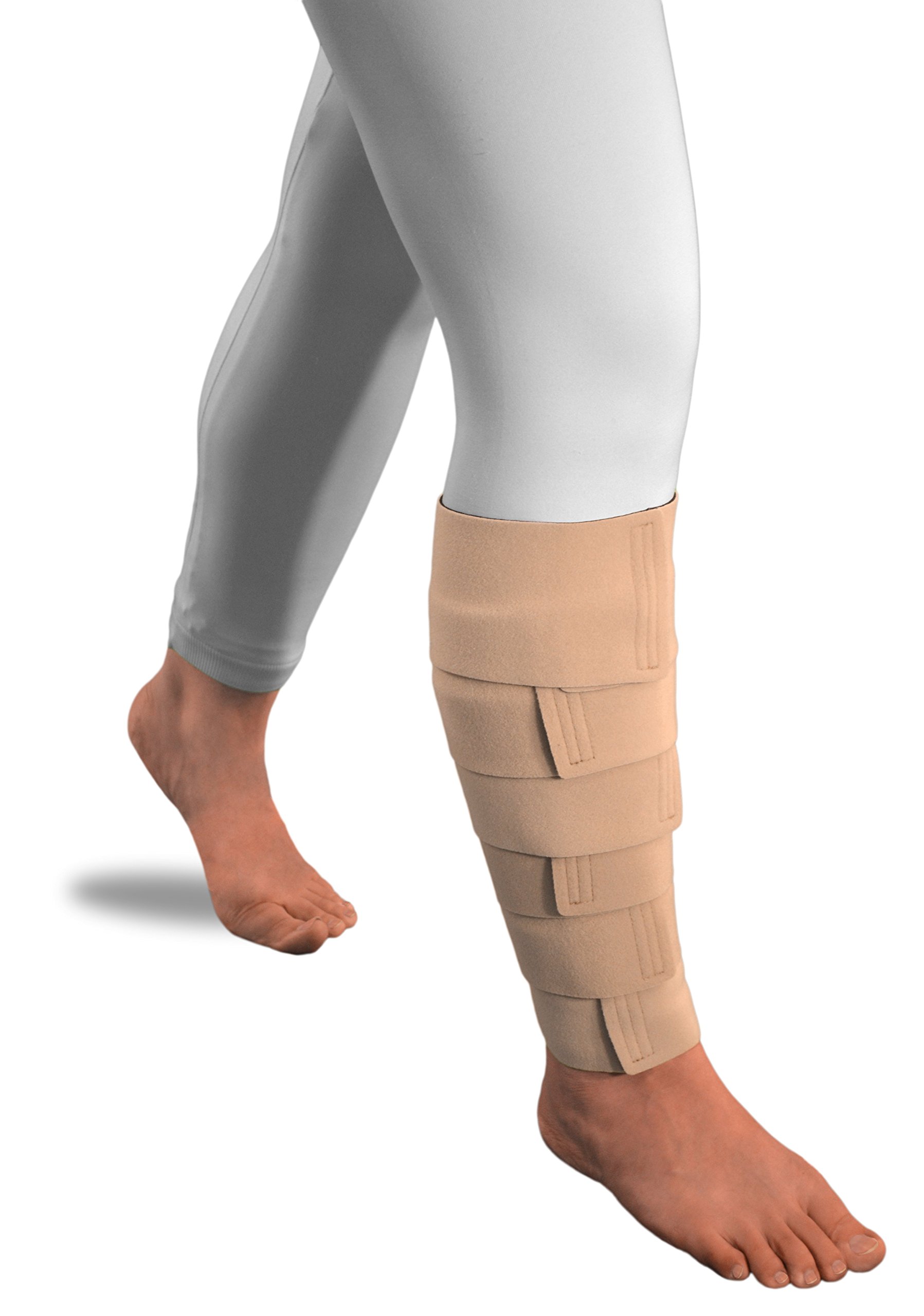 ReadyWrap Adjustable Calf Compression Sleeve - Breathable Support for Running, Hiking & Recovery - Perfect for Athletes & Active Lifestyles