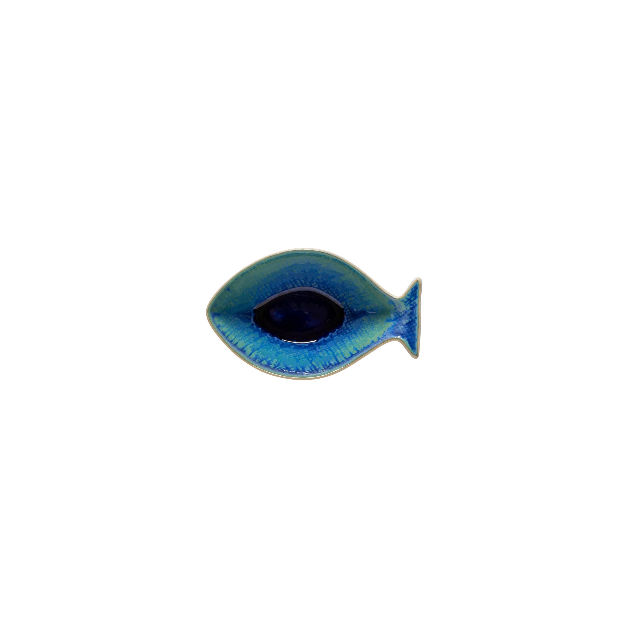 Casafina Dori Atlantic Blue Dourada Bowl - Handcrafted Ceramic Serving Bowl for Soup, Salad, Pasta | Perfect for Dining, Entertaining & Home Decor