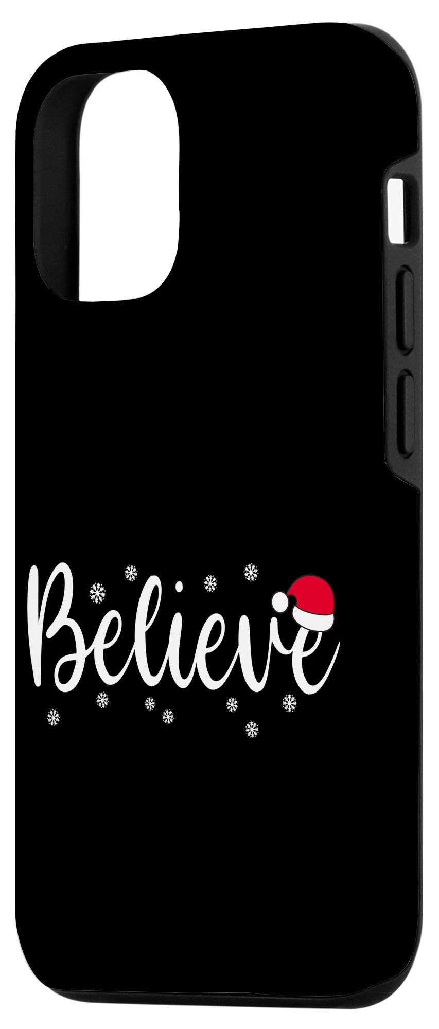 iPhone 12/12 Pro Christmas Santa Hat Case - Festive Holiday Protective Cover for iPhone 12 Series - Perfect for Christmas Gifts, Holiday Parties & Winter Celebrations