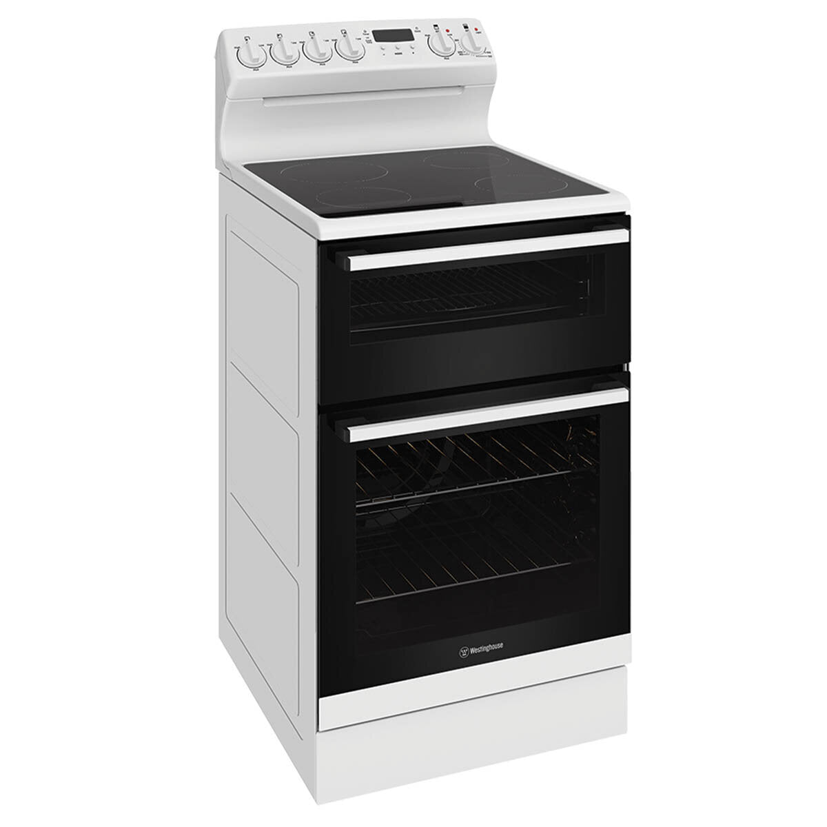 Westinghouse 54cm Freestanding Electric Oven and Stove - WLE543WCB | Built-in Timer & Fan Forced Cooking | Perfect for Small Kitchens, Apartments & Home Baking