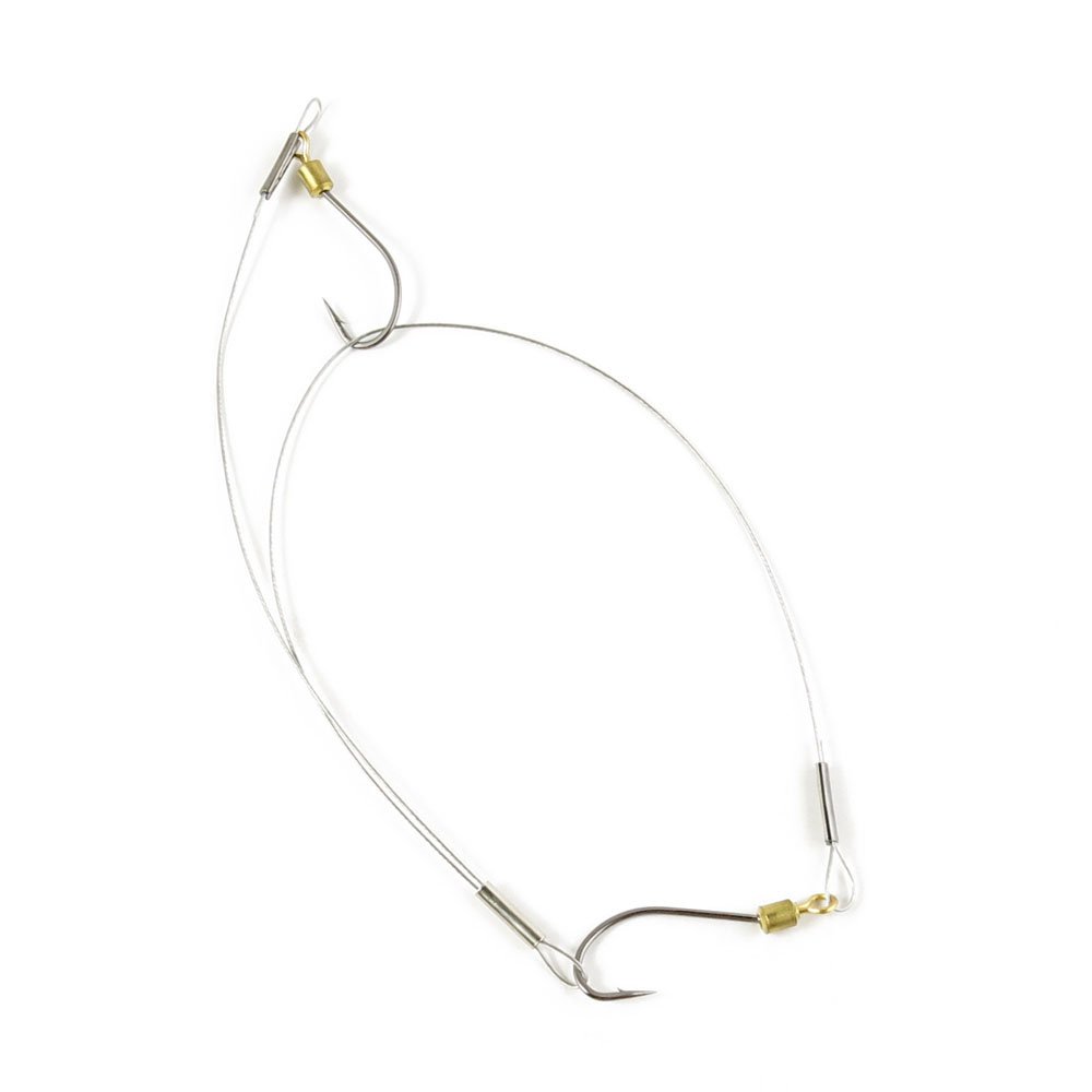 **Heavy Duty Saltwater Fishing Hooks - Bulk Tackle Fly Solid Clips (17kg Test) for Sea & Double Line Fishing - Perfect for Deep Sea, Surf, and Offshore Angling**