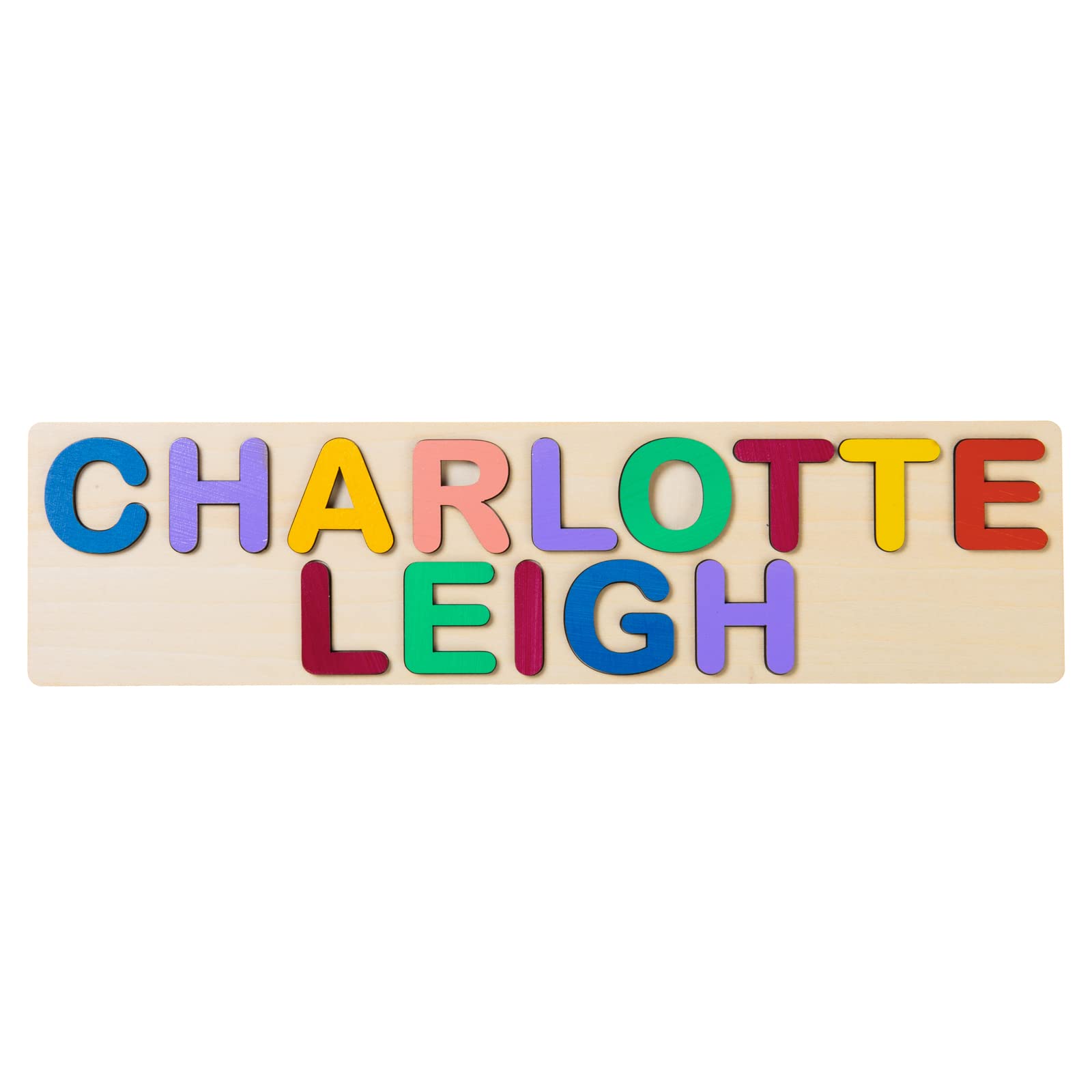 **Personalized Name Puzzle - Early Learning Toys for Kids, Matching Letter Spelling Game with Animal, Color & Shape Recognition - Custom Educational Toys for Preschool Boys & Girls (Style 7) - Perfect for Birthday Gifts, Classroom Activities & Montessori Learning**