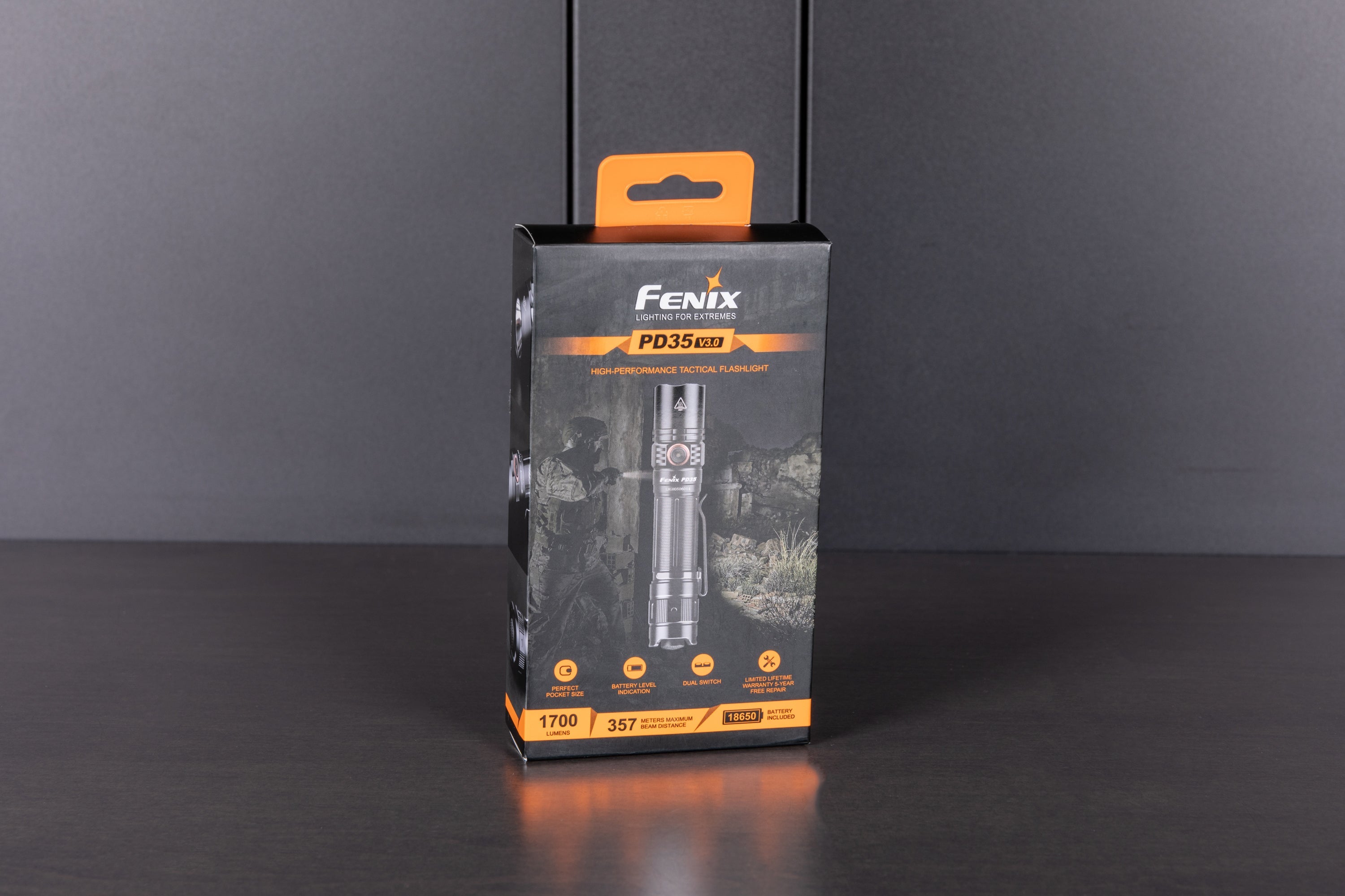Fenix PD35 V3 Flashlight Kit - 1000 Lumens, Rechargeable LED Tactical Flashlight for Outdoor, Camping, Hiking & Emergency Use