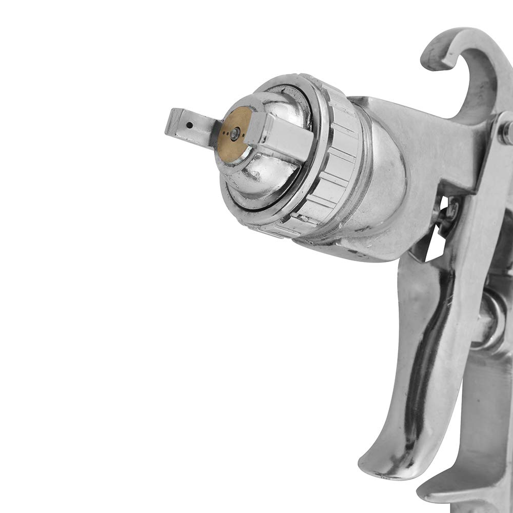 GUN GRAVITY V Aluminum 400ml Spray Gun with 50PSI Pressure - Perfect for Automotive Painting, DIY Projects & Home Renovations