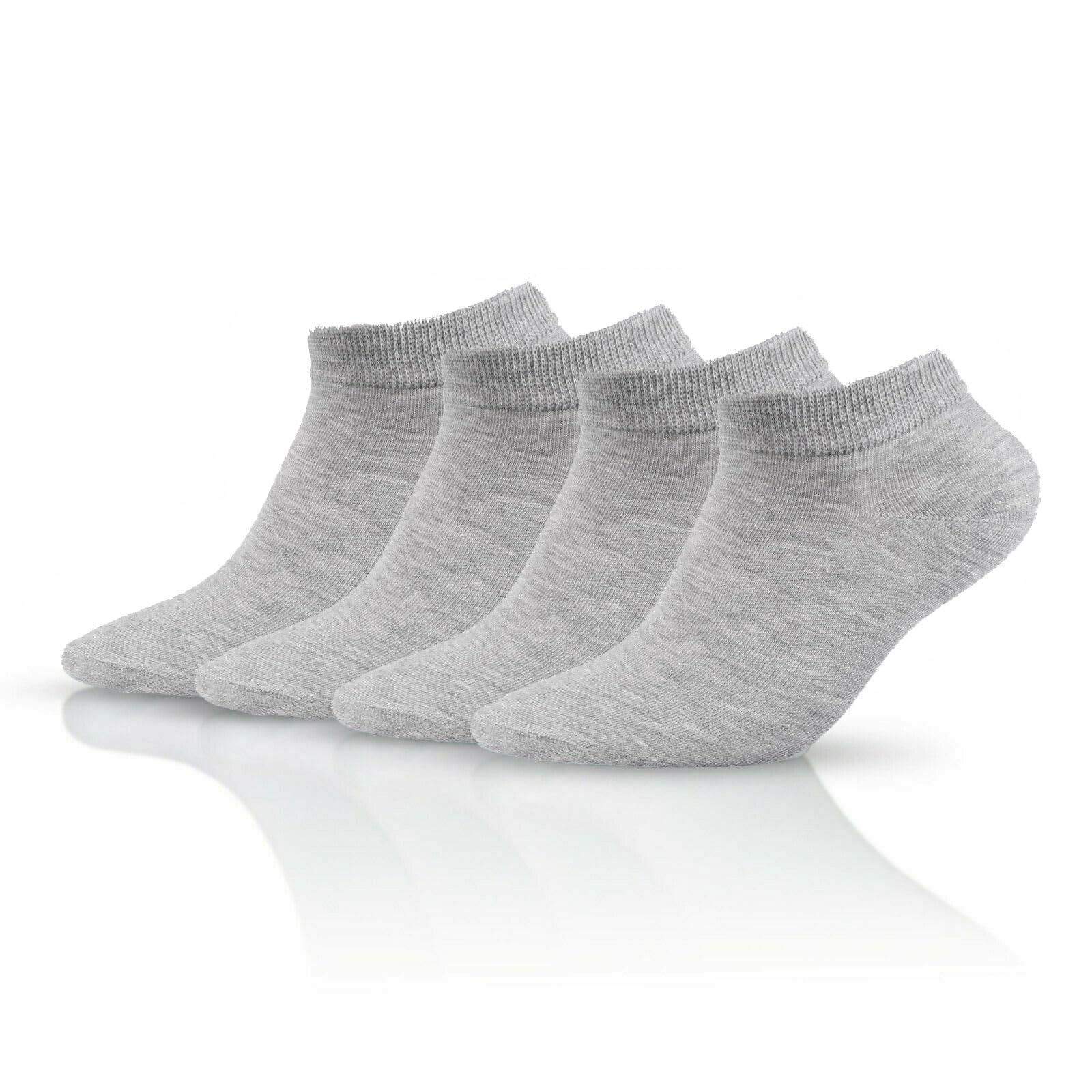 TT ThreadTrade 12 Pairs No Show Socks - Cotton Low Cut Invisible Socks for Men & Women | Sports & Casual Wear