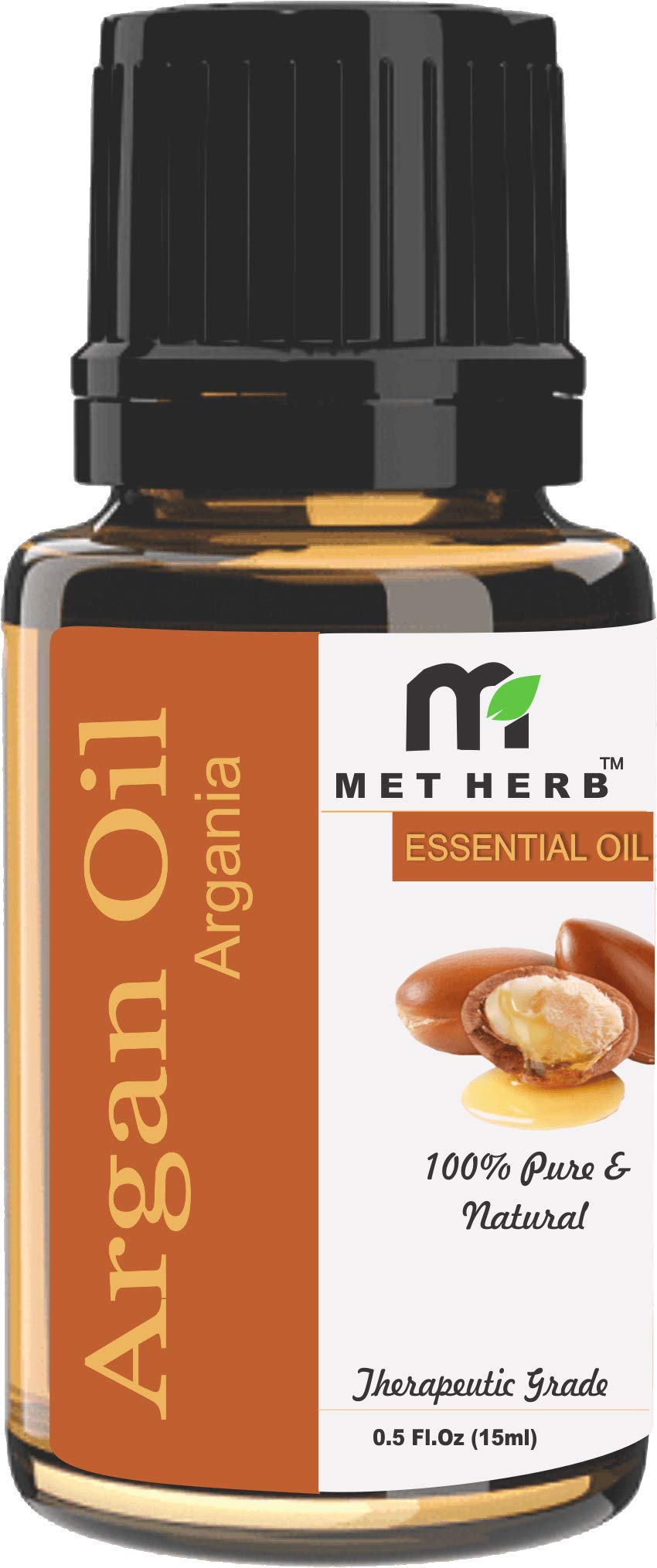 100% Pure Natural Argan Oil for Hair & Skin - 15ml Aromatherapy Essential Oil for Moisturizing, Anti-Aging & Relaxation | Perfect for Massage, DIY Beauty & Spa Treatments