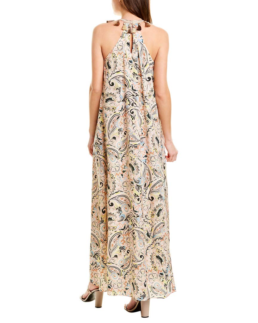 Shelli Segal Women's Floral Printed Maxi Dress - Summer Beach Cover Up, Casual Sundress for Vacation & Outdoor Parties