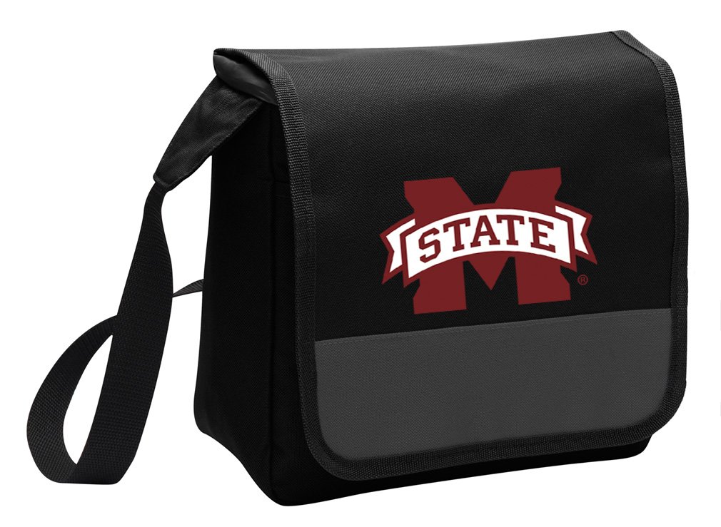 Mississippi State University MSU Bulldogs Insulated Lunch Bag - Leakproof Shoulder Lunch Box for Work, School & Picnics - Perfect for Students, Office & Outdoor Activities