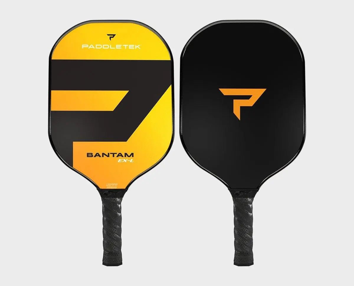 Paddletek Bantam EX-L Pickleball Paddle - Premium Carbon Fiber Face with Polymer Core for Control & Power | Perfect for Tournaments & Recreational Play
