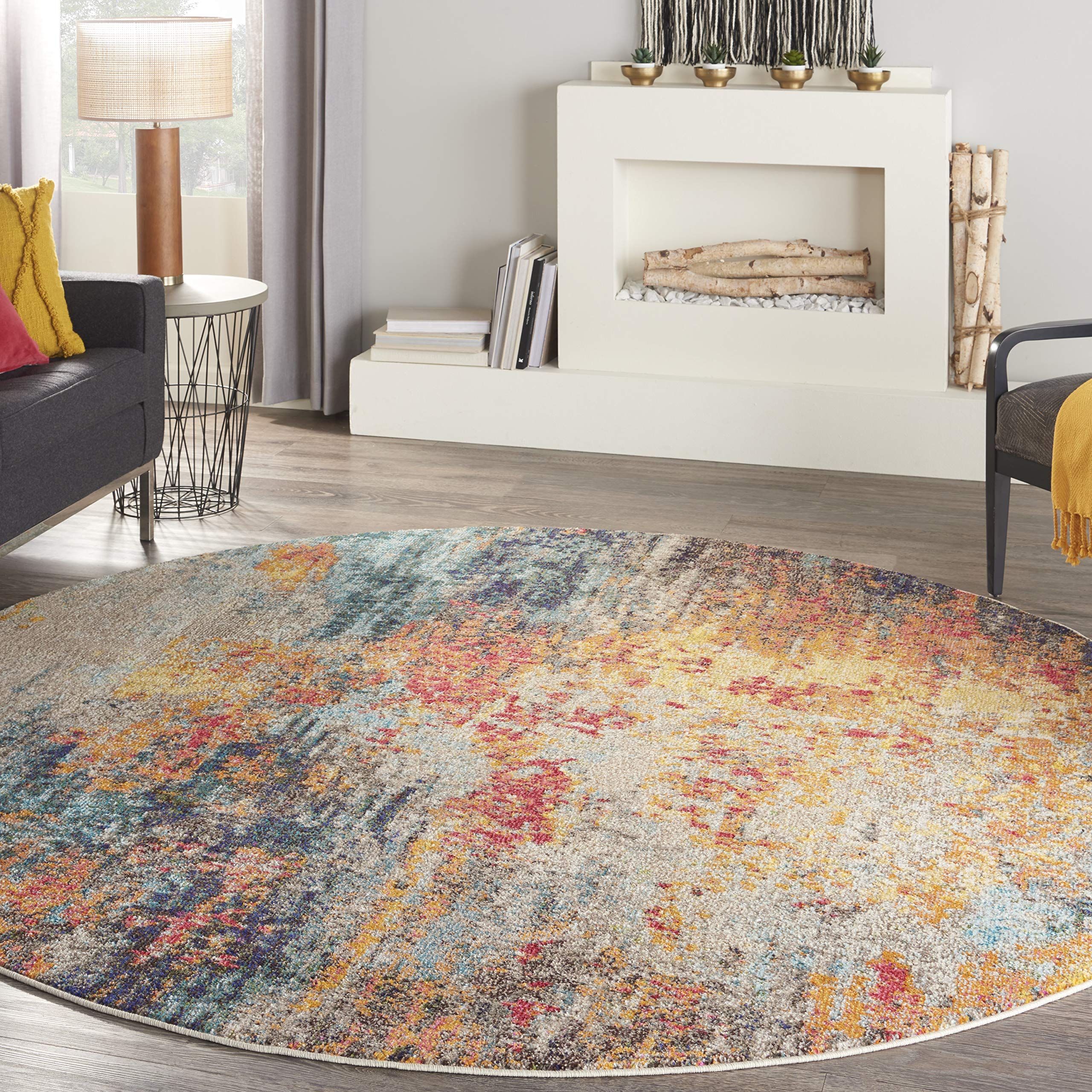 Nourison Celestial Multicolor 7'10