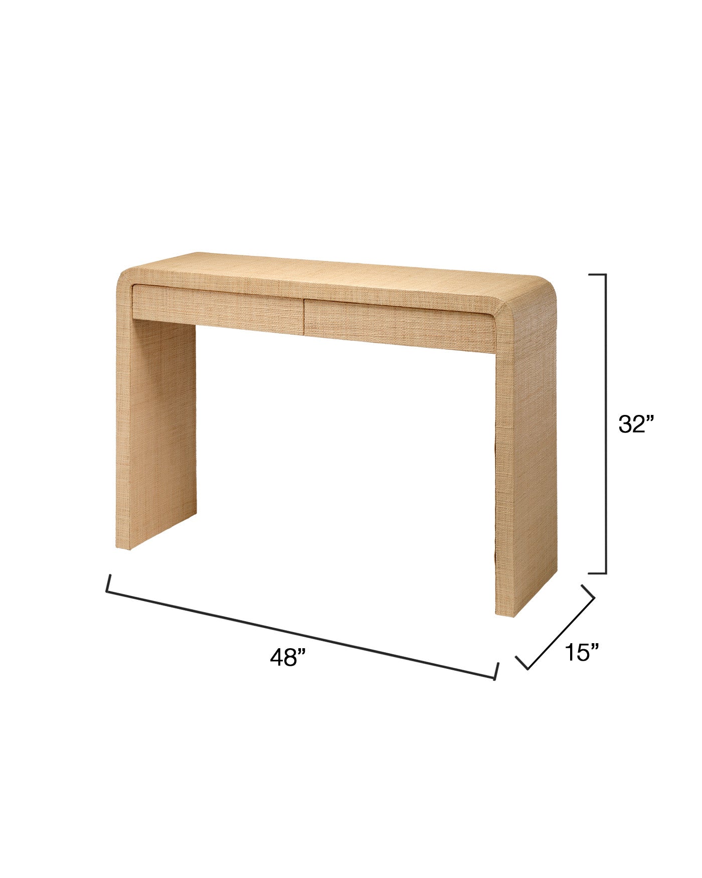 Stylish Montecito Console Table - Modern Entryway Sofa Table for Hallway, Living Room & Foyer Decor | Perfect for Home & Office