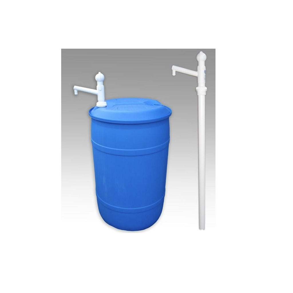 EZI Action Drum Pump - Heavy Duty Hand Operated Transfer Pump for Oil, Water, Chemicals - Ideal for Industrial, Automotive, and Home Use