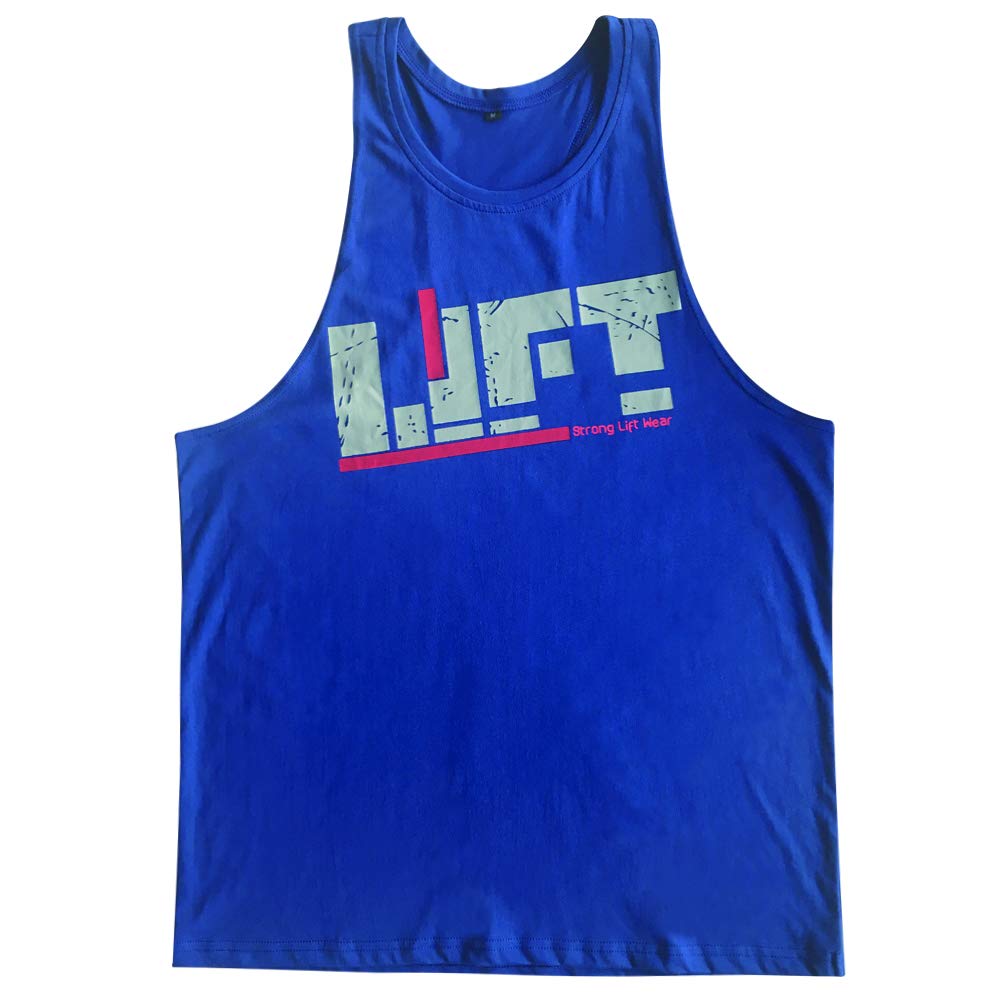 Men's Gym Bodybuilding Stringer Tank Top - Workout Muscle Cut Shirt for Fitness & Training - Sleeveless Athletic Vest for Weightlifting, Running & Gym Sessions