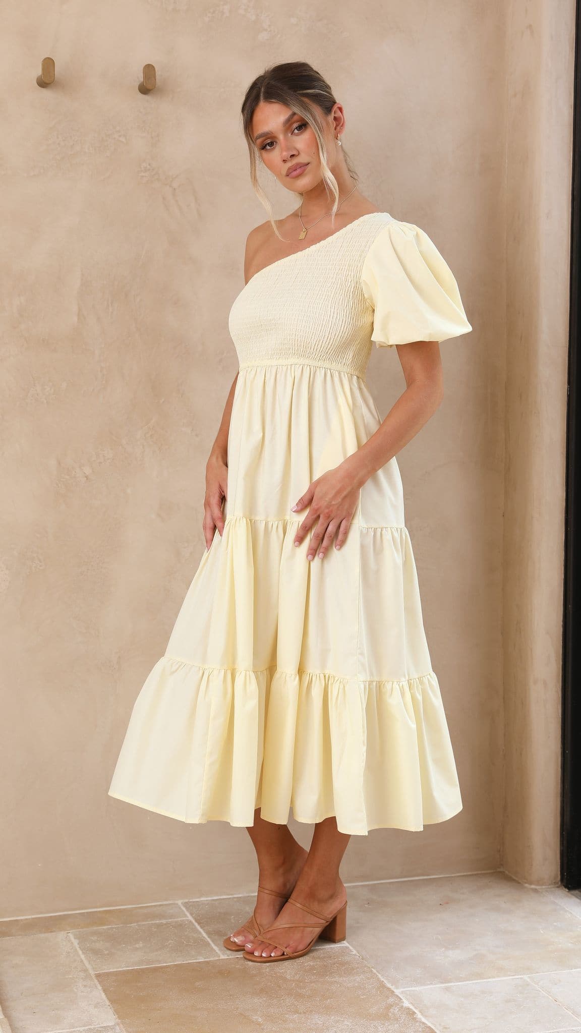 Frankie Maxi Dress for Women - Flowy Yellow Summer Dress with Pockets | Perfect for Beach, Vacation & Casual Outings