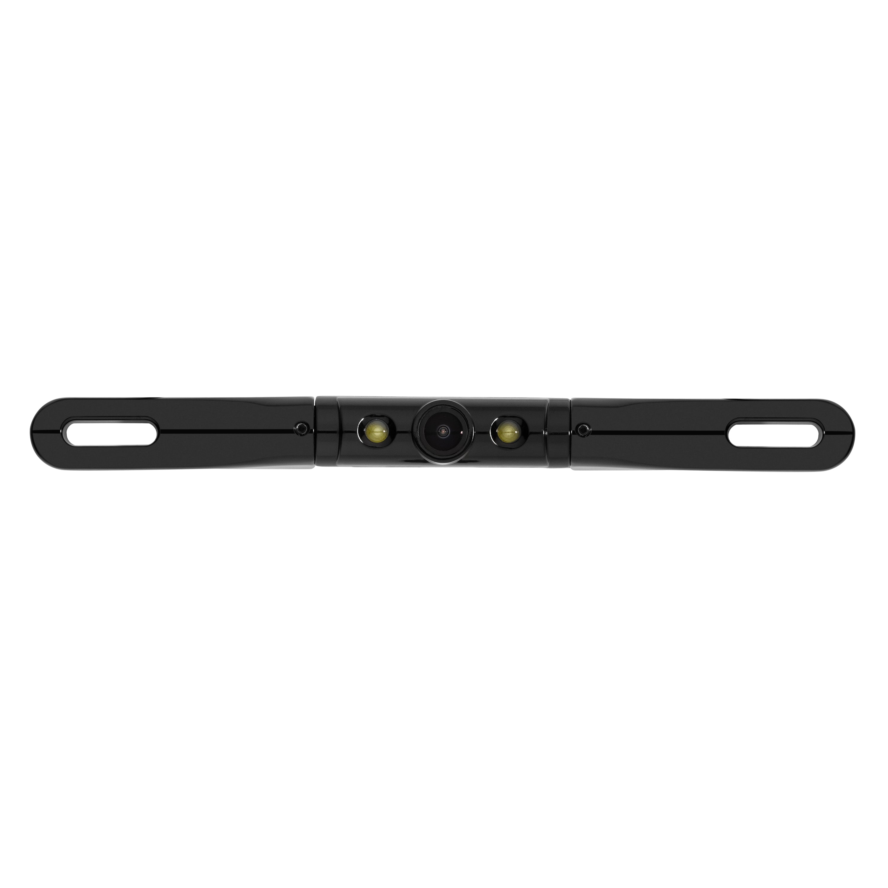 BOYO VTL422TJ Black Bar Type License Plate Backup Camera with Active Parking Lines & LED Lights - Perfect for Trucks, SUVs, and RVs Parking Assistance