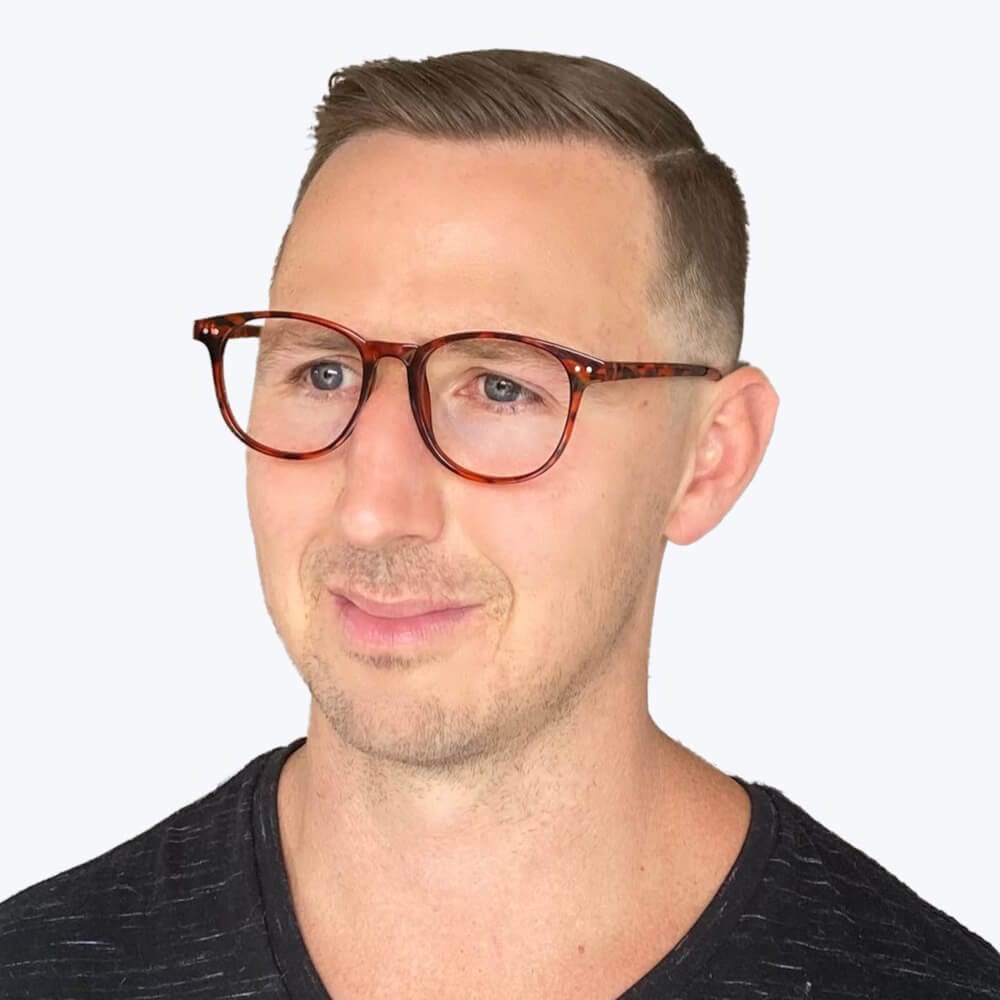 Blue Light Blocking Computer Glasses - ScreenTime Billie Tortoise Frame Reading Glasses for Women & Men - Reduce Eye Strain for Work, Gaming & Digital Screen Use