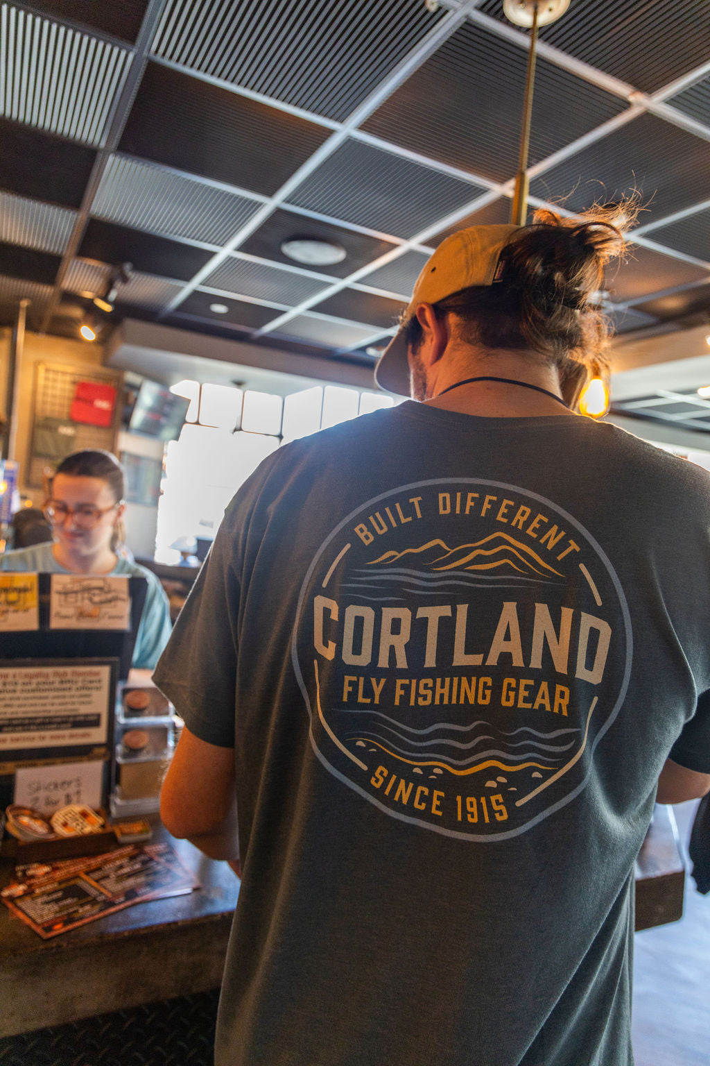 Cortland Built Different T-Shirt for Men - Comfortable Cotton Tee for Casual Wear, Gym & Street Style