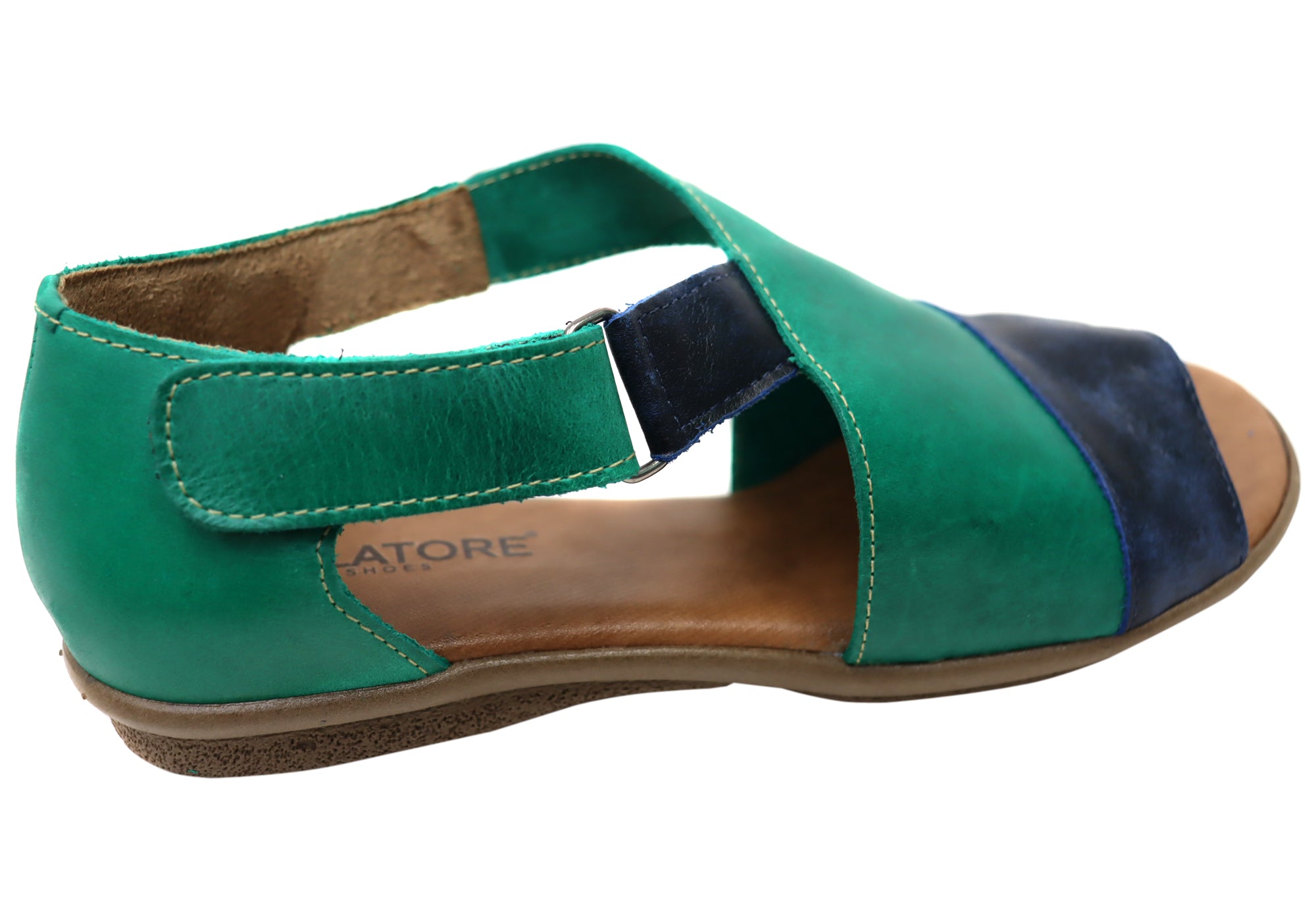 Balatore Penelope Women's Comfortable Leather Sandals - Handmade in Brazil - Perfect for Summer, Beach & Casual Outings
