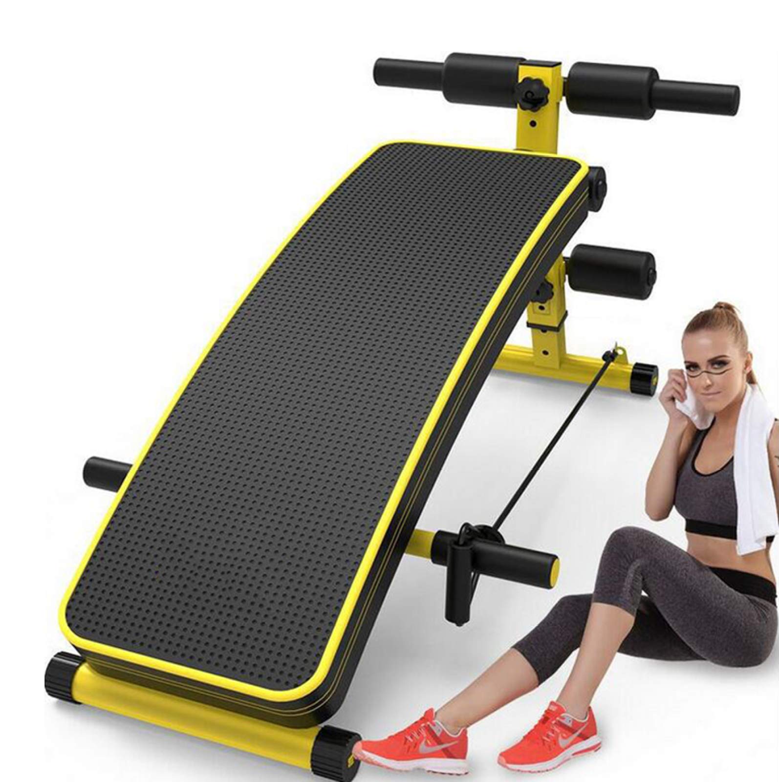 Adjustable Weight Bench for Home Gym - Foldable Incline Decline Workout Bench for Strength Training | Fitness Studio & Home Use