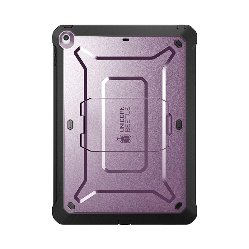 10.2 Inch iPad Unicorn Beetle PRO Rugged Case - Shockproof & Drop Protection - Metallic Purple - Perfect for Outdoor, Construction & Extreme Sports Use