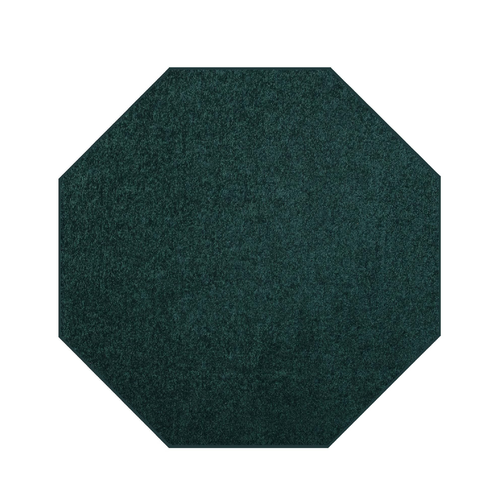Ambiant Saturn Collection Kids Favourite Area Rugs Forest Green - 6' Octagon, Stain Resistant Indoor Rug for Living Room, Bedroom, Dining Room | Pet & Child Safe Non-Slip Carpet | Perfect for Home Decor, Playroom & Nursery