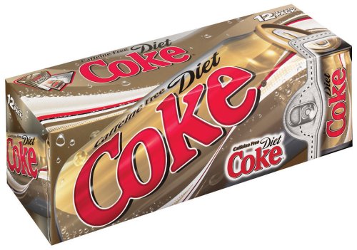 Diet Coke Caffeine-Free Soda, 12 oz Cans (24-Pack) - Refreshing Zero-Calorie Soft Drink for Parties, BBQs & Everyday Hydration