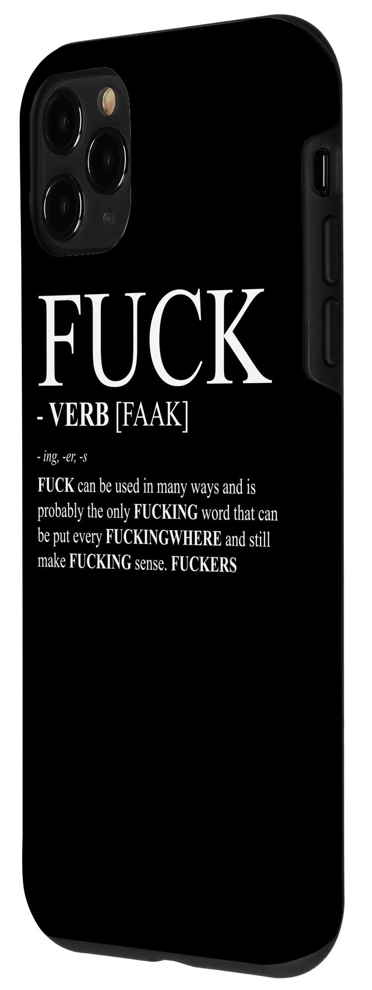 iPhone 11 Pro Case with Funny Dictionary Definition Design - Perfect Gift for Adults & Humor Lovers - Great for Daily Use, Parties, and Gag Gifts