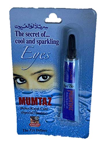 Long-Lasting Black Matte Cooling Kajal Eyeliner - Smudge Proof & Waterproof for Sensitive Eyes | Perfect for Daily Wear, Parties & Makeup Looks