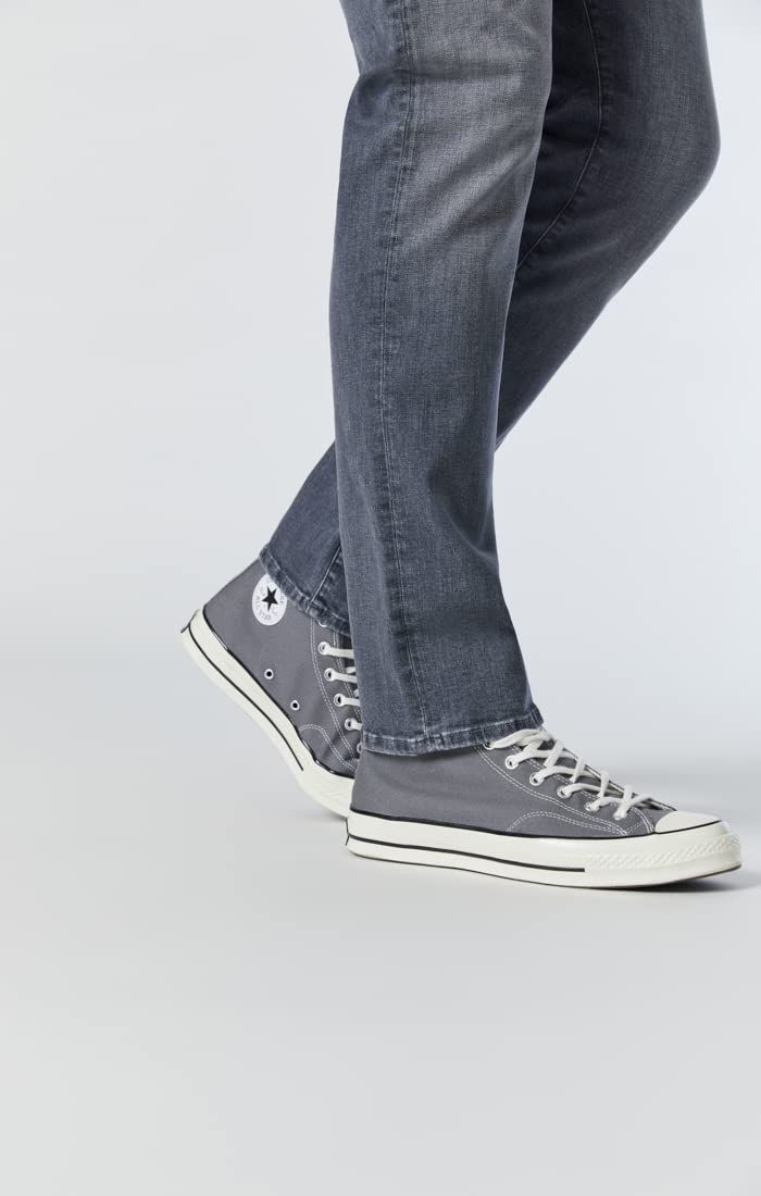 Mavi Men's Jake Regular-Rise Tapered Slim Fit Jeans - Comfortable Stretch Denim Pants for Casual Wear & Everyday Outfits