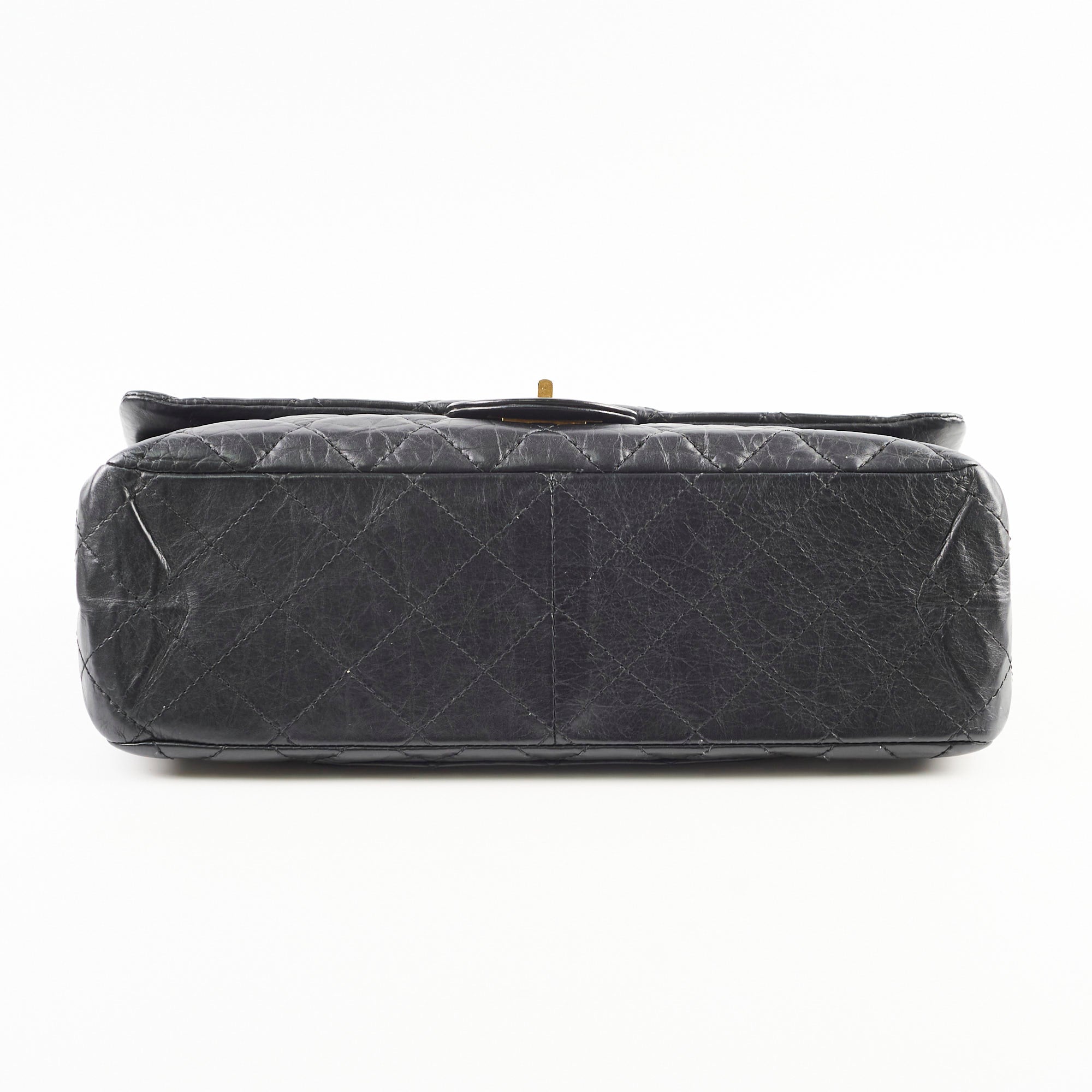 Chanel Reissue 227 Black Leather Flap Bag - Classic Luxury Handbag for Women | Perfect for Evening Events, Parties & Special Occasions