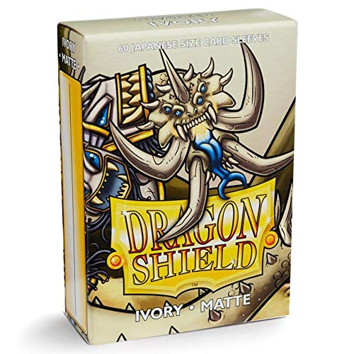 Dragon Shield Japanese Matte IV Card Sleeves - Pack of 60 | Premium Card Protectors for MTG, Yu-Gi-Oh, Pokemon TCG | Perfect for Gaming Tournaments & Collectible Card Storage