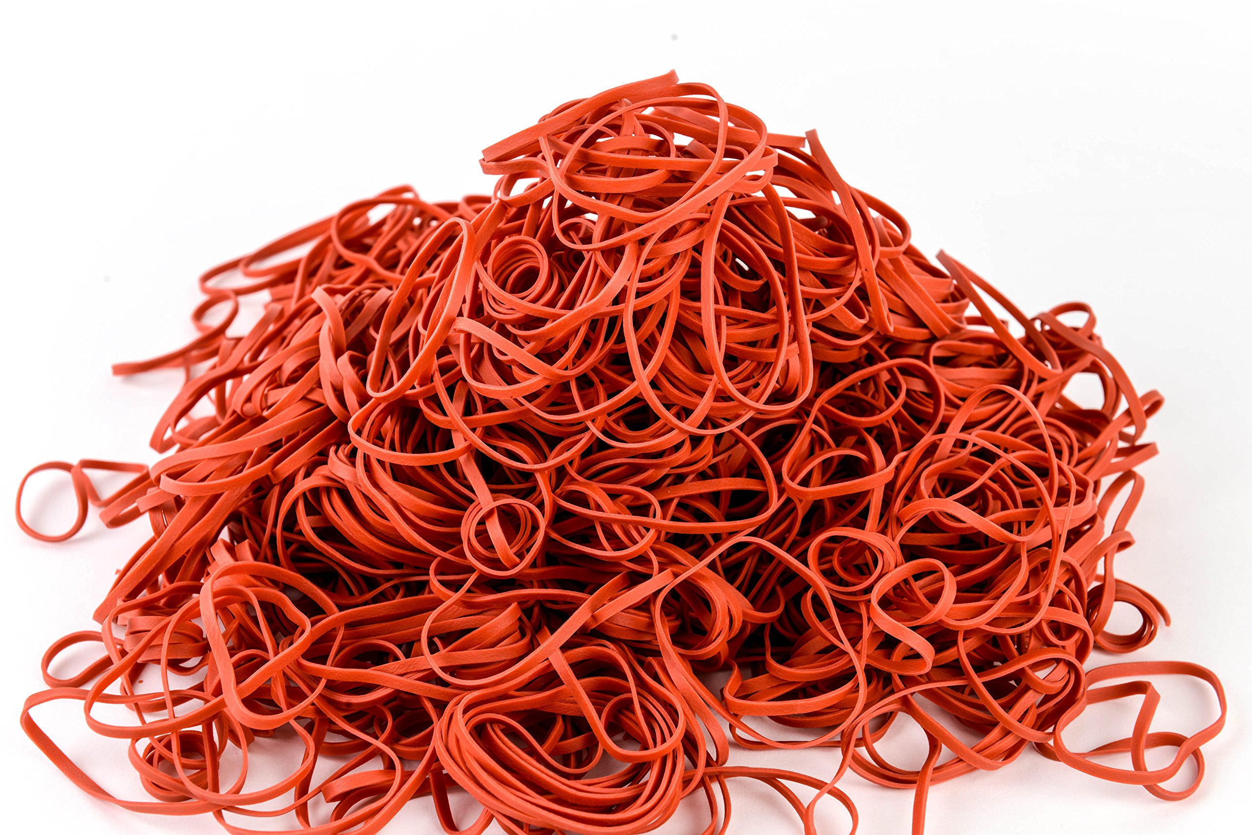 1 Pack of 2500 Red Rubber Bands Size #12 (1-3/4