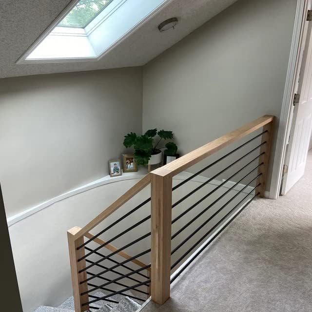 30 Pack Black Metal Stair Balusters - 3/4