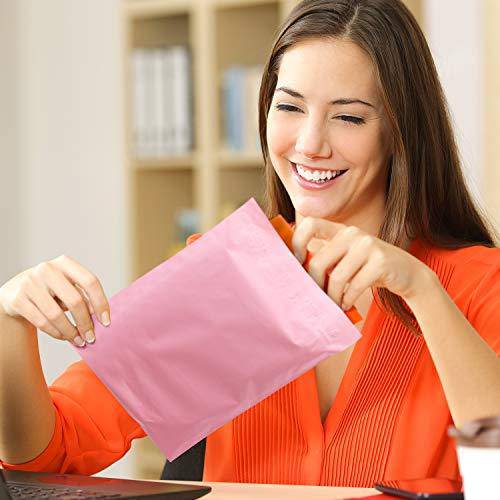 6x9 Poly Mailer Envelope Shipping Bags - Waterproof & Tear-Resistant Mailing Pouches for Ecommerce | Sakura Pink | Perfect for Clothing, Jewelry & Small Business Shipments